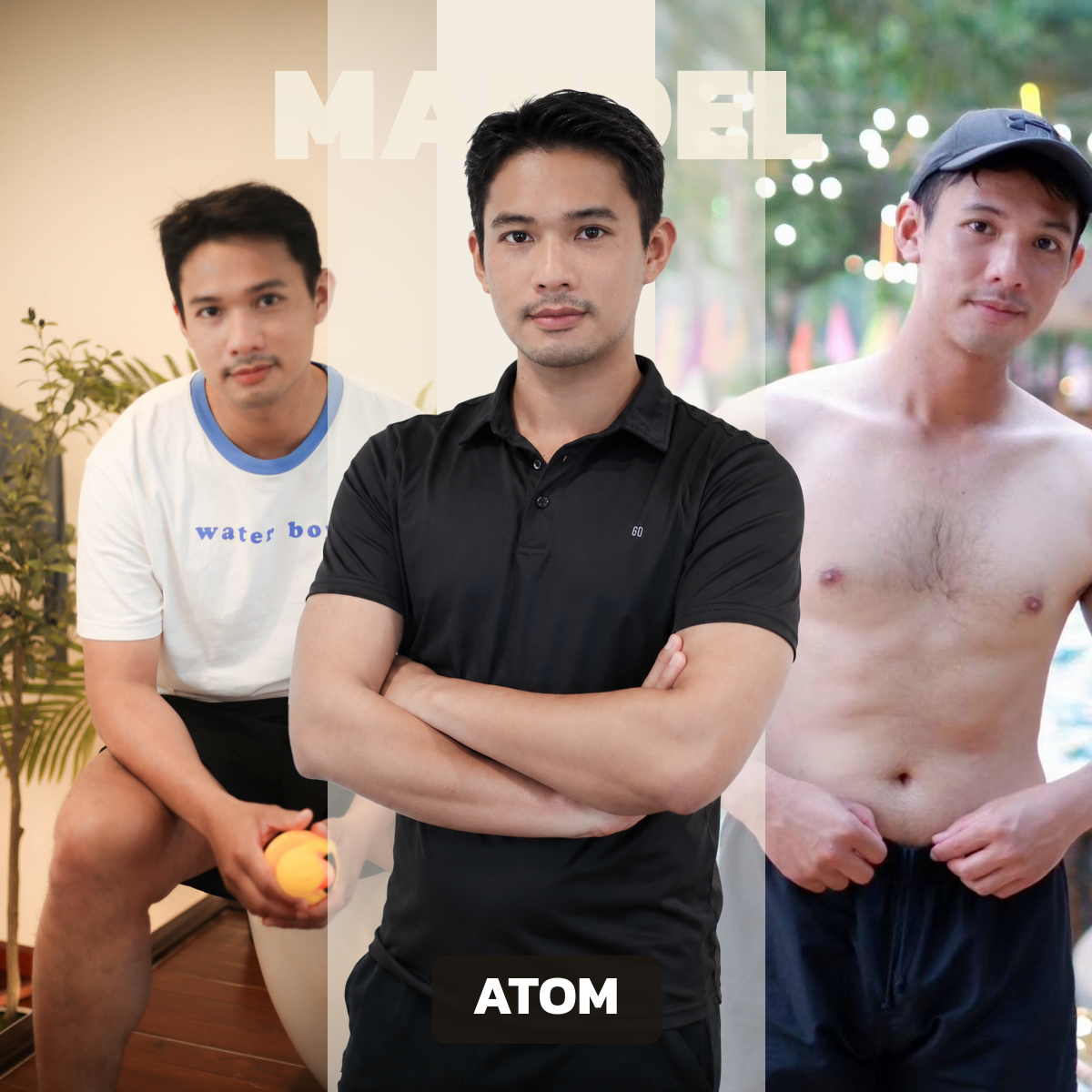 Male therapist ATOM at Mandel Spa Thonglor