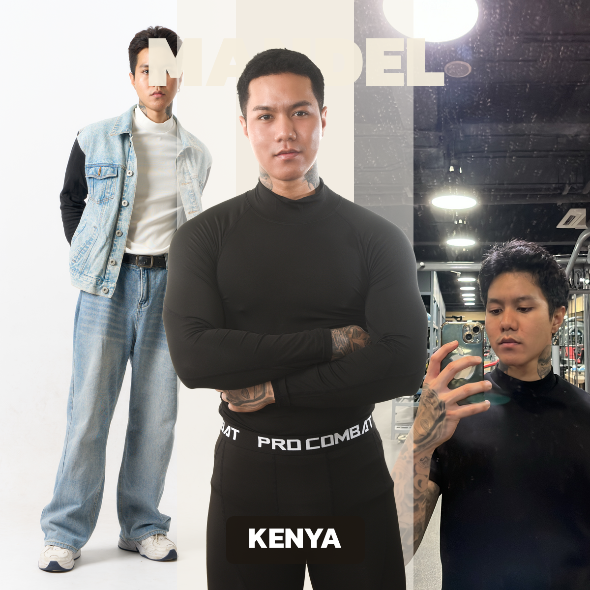 Male therapist KENYA at Mandel Spa Thonglor
